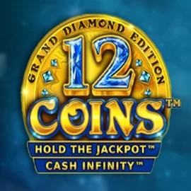 12 Coins Grand Diamond Edition game by Wazdan – logo hosted on Lyra Bet Casino
