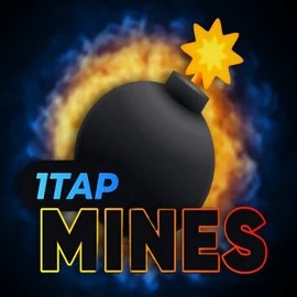 1Tap Mines logo by Turbo Games Lyra Bet Casino
