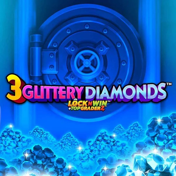 Try 3 Glittery Diamonds slot by PearFiction Studios on lyrabet.info – logo image