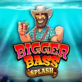 Bigger Bass Splash logo by Pragmatic Play Lyra Bet Casino