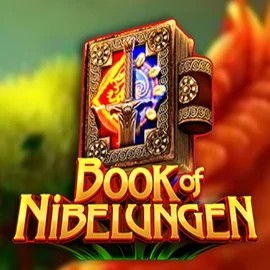 Official Slots logo: Book of Nibelungen by Swintt at Lyra Bet Casino