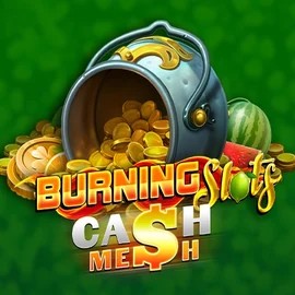 Burning Slots Cash Mesh casino game by BF Games – featured logo at Lyra Bet Casino