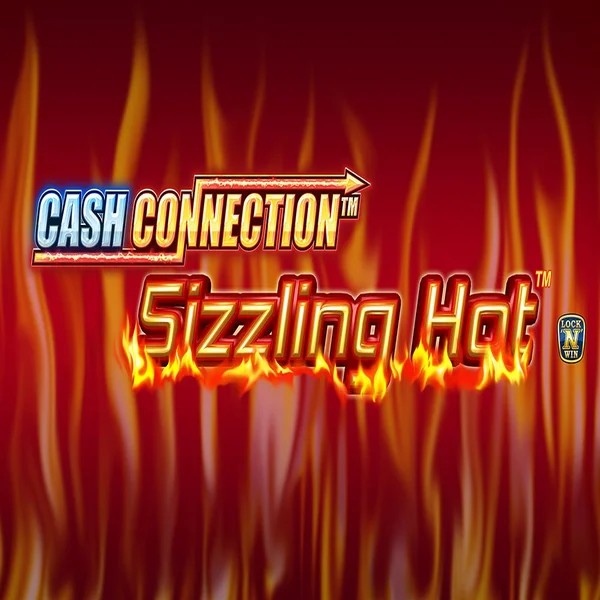 Cash Connection Sizzling hot slot logo by Novomatic at Lyra Bet Casino