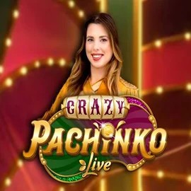 Crazy Pachinko by Evolution, showcased at lyrabet.info – game logo