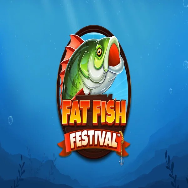 Fat Fish Festival logo by Wishbone Games at Lyra Bet Casino