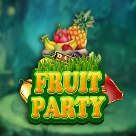 Fruit Party slot logo by Top Trend Gaming at Lyra Bet Casino