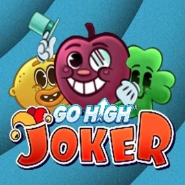 Go High Joker slot logo by RubyPlay at Lyra Bet Casino