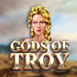 Slots logo of Gods of Troy from Red Tiger Gaming at Lyra Bet Casino