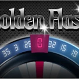 Golden Flash slot logo by WorldMatch at Lyra Bet Casino