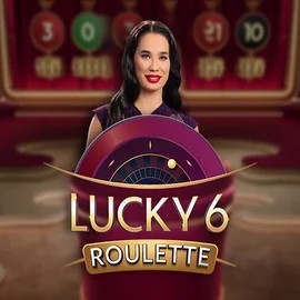 Lucky 6 Roulette game by Pragmatic Play – logo hosted on Lyra Bet Casino