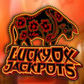 Lucky Ox Jackpots online game logo by Rival on lyrabet.info