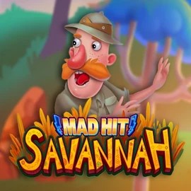 Slots logo of Mad Hit Savannah from RubyPlay at Lyra Bet Casino