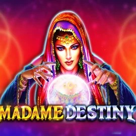 Madame Destiny slot logo by Pragmatic Play at Lyra Bet Casino