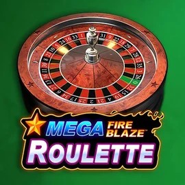 Mega Fire Blaze Roulette slot visual from Playtech available on lyrabet.info