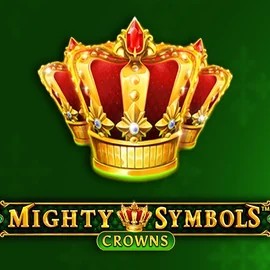 Slots logo of Mighty Symbols Crowns from Wazdan at Lyra Bet Casino
