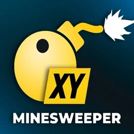 Minesweeper XY slot logo by BGAMING at Lyra Bet Casino