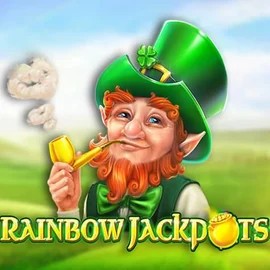 Rainbow Jackpots logo – Jackpots by Red Tiger Gaming at Lyra Bet Casino
