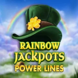 Jackpots logo of Rainbow Jackpots Power Lines from Red Tiger Gaming at Lyra Bet Casino