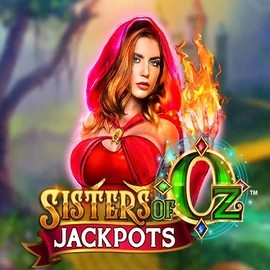 Sisters Of Oz Jackpots logo by Triple Edge Studios at Lyra Bet Casino