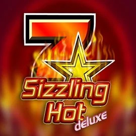Sizzling Hot Deluxe logo by Novomatic Lyra Bet Casino