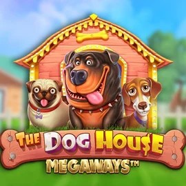 The Dog House Megaways logo by Pragmatic Play at Lyra Bet Casino