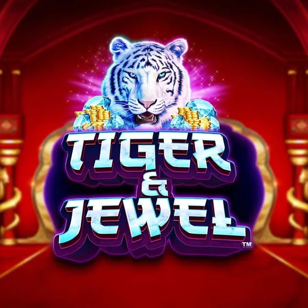 Tiger and Jewel slot logo by Greentube at Lyra Bet Casino