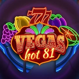 Vegas Hot 81 online game logo by Wazdan on lyrabet.info